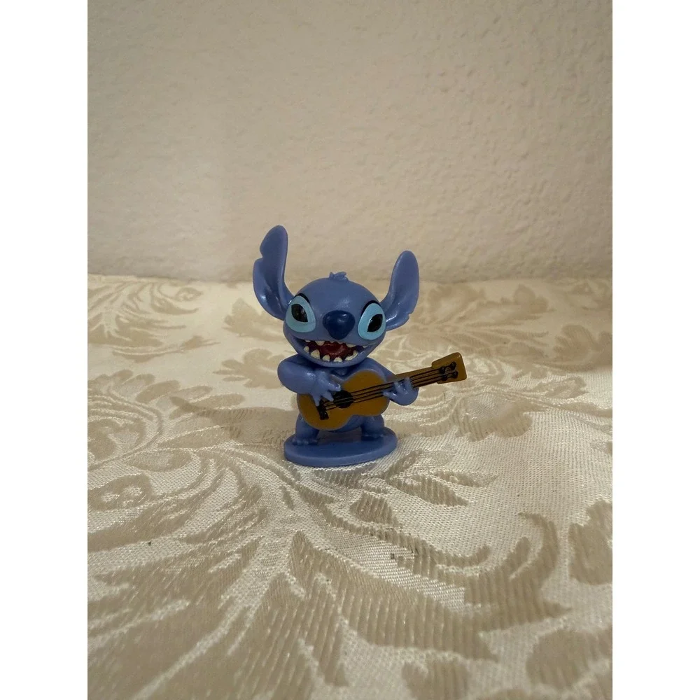 Disney Lilo and Stitch Mini Figure Lot 10pc Lilo Angel Scrump Hula Guitar PJs